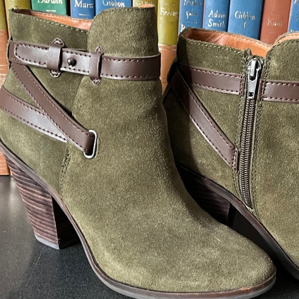 Suede Booties